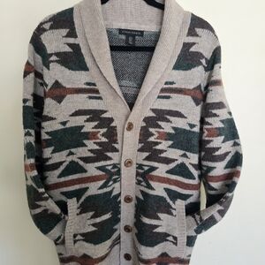 Men's Multicolor Patterned Sweater